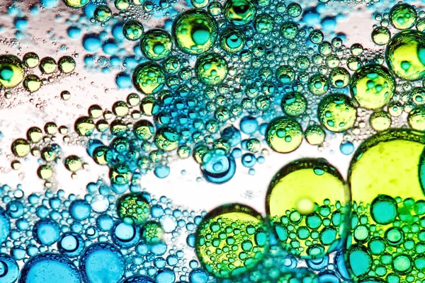 Green bubbles — Stock Photo, Image