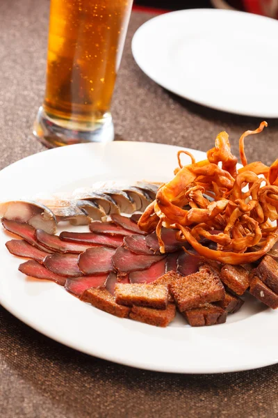 Appetizer in the bar — Stock Photo, Image