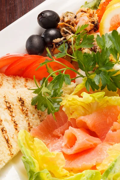 Antipasto di pesce — Foto Stock