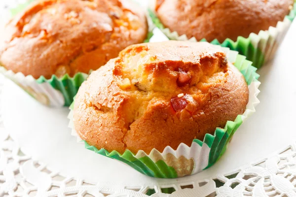 Smakelijke muffins — Stockfoto