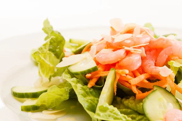 Ensalada con camarones — Foto de Stock