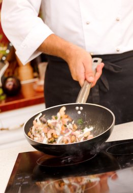 Chef iş başında