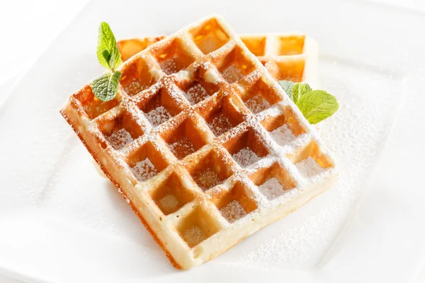 Belgische Waffeln — Stockfoto