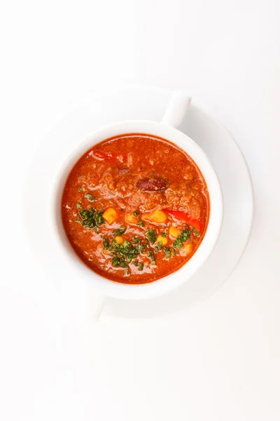 Sopa de tomate — Fotografia de Stock