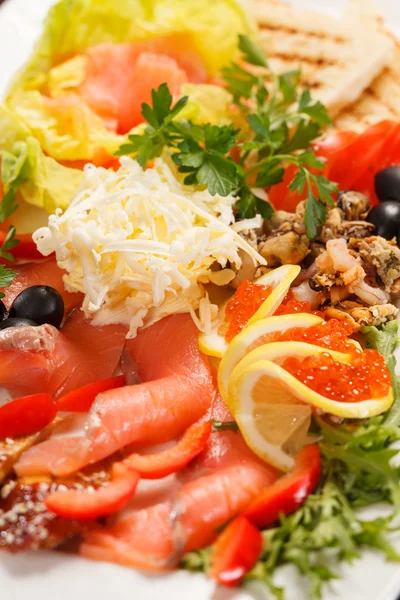 Antipasto di pesce — Foto Stock