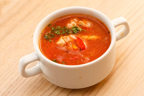 Tomato soup — Stock Photo, Image