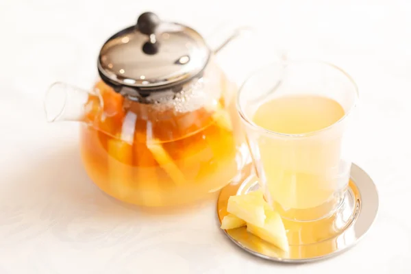 Ананасовый чай — стоковое фото