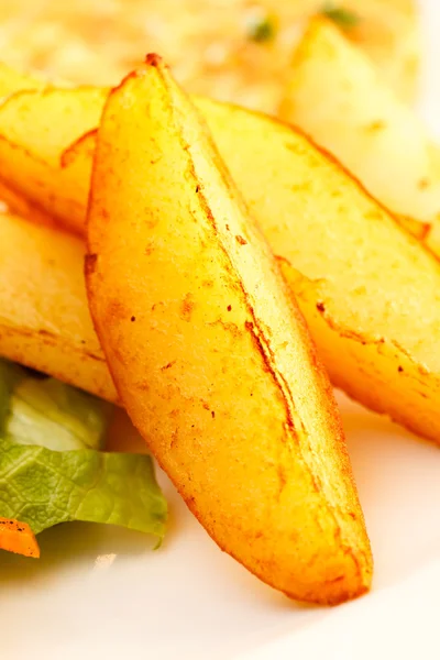 Baked potatoes — Stock Photo, Image