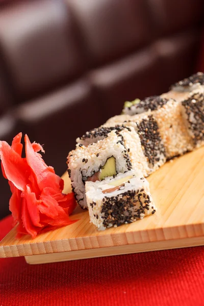 Leckeres Sushi — Stockfoto