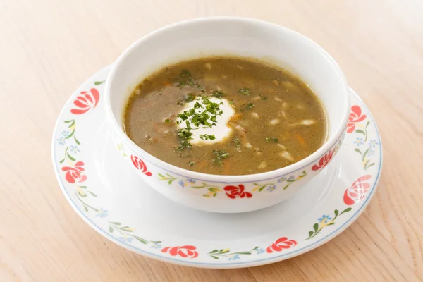 Tasty soup — Stock Photo, Image