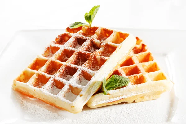 Belgische Waffeln — Stockfoto