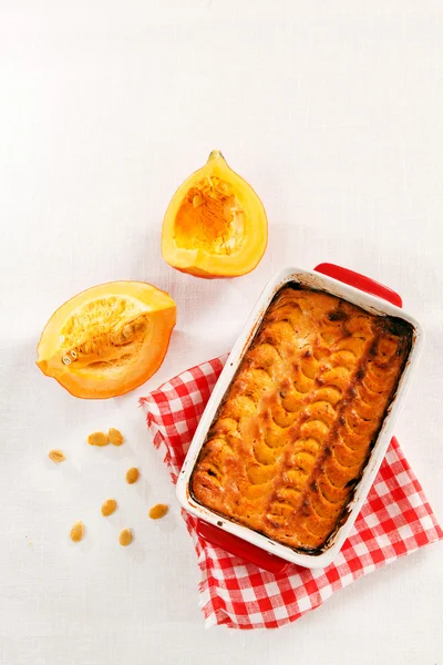 Pumpkin tart — Stock Photo, Image