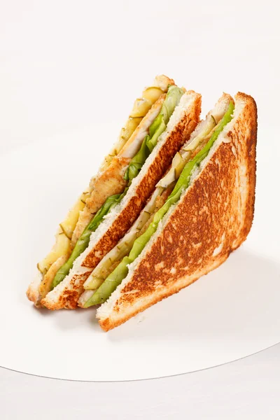 Бутерброд з шинкою — стокове фото