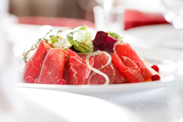 Carne Carpaccio — Foto de Stock