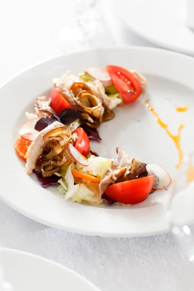 Meat salad — Stock Photo, Image