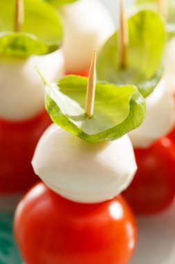 domates ve mozzarella