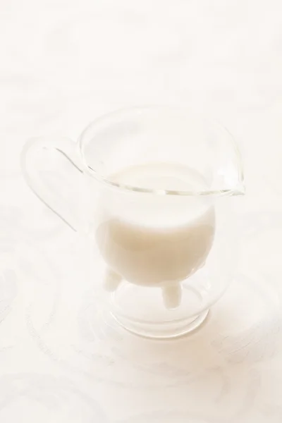 Jar of milk — Stock Photo, Image