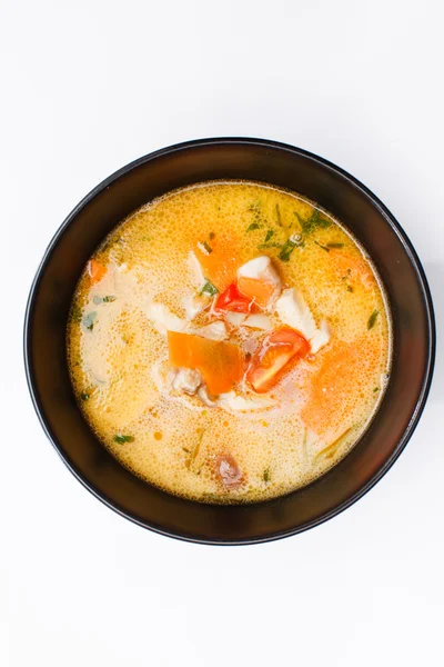 Soupe à base de Coco Lait et légumes — Photo