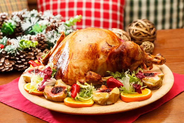 Christmas turkey — Stock Photo, Image