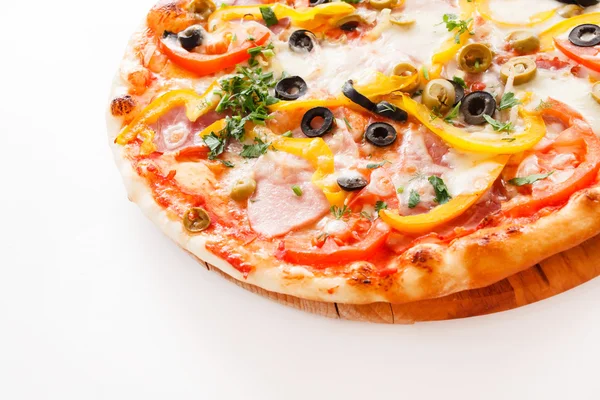 Välsmakande pizza — Stockfoto