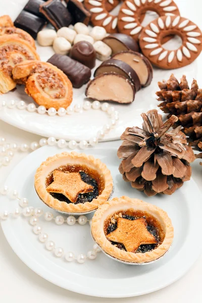 Christmas dessert — Stockfoto