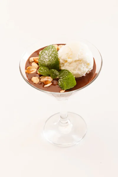 Postre de chocolate — Foto de Stock