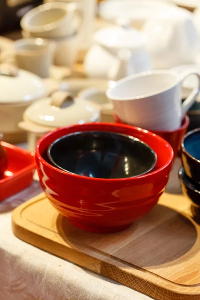 Ceramic dishes — Stock Photo, Image