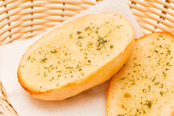 Pão de alho fresco — Fotografia de Stock