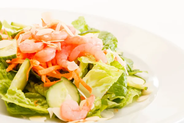 Salada com camarões — Fotografia de Stock