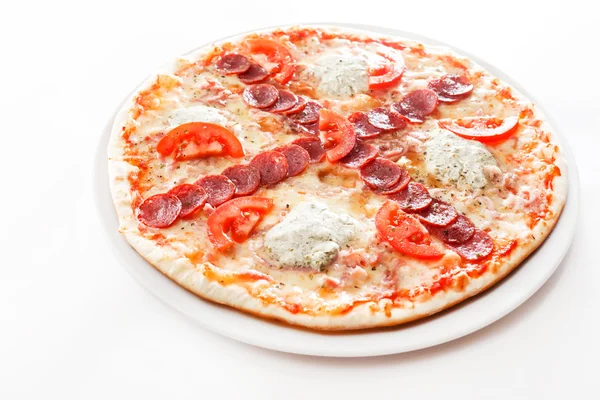 Italská pizza — Stock fotografie