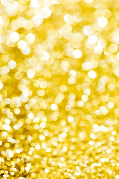 Abstract holidays golden lights on background — Stock Photo, Image