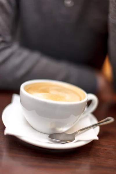 Tasse Cappuccino — Stockfoto