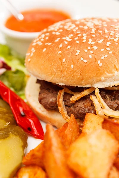 American burger — Stock Photo, Image