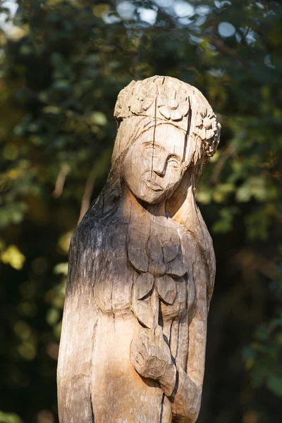 Estatua de madera — Foto de Stock