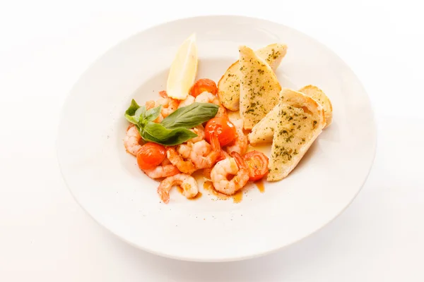 Shrimps appetizer — Zdjęcie stockowe