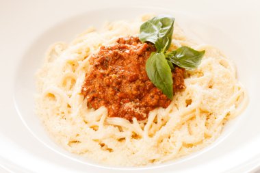 lezzetli pasta tabağı