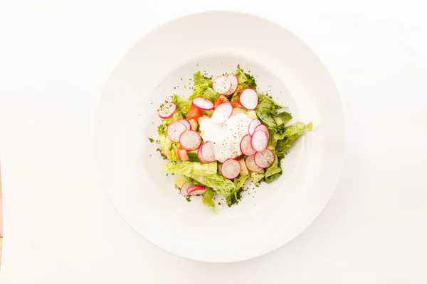 Ensalada con rábano —  Fotos de Stock