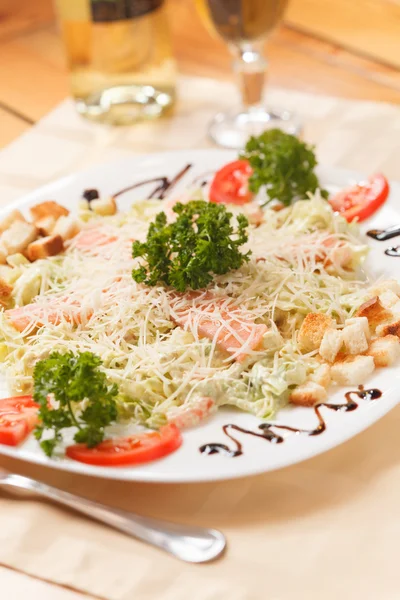 Cäsar-Salat — Stockfoto