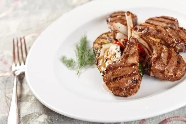 Costelas de carne — Fotografia de Stock