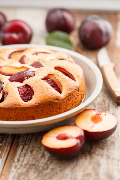 Gâteau aux prunes — Photo