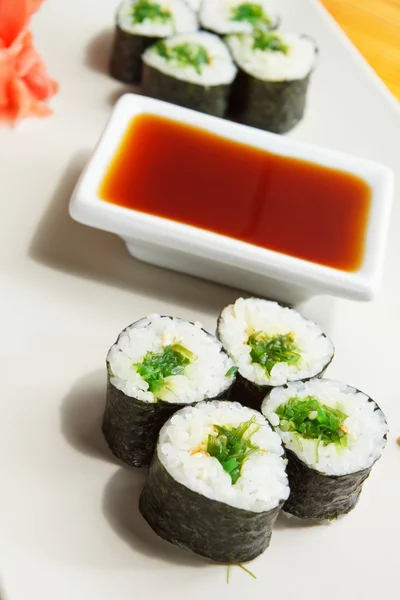 Leckeres Sushi — Stockfoto