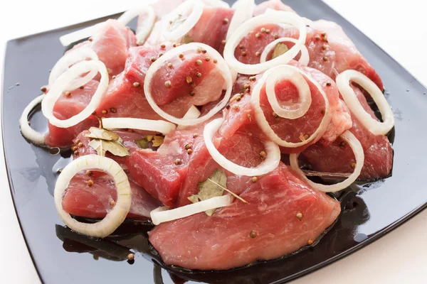 Carne de cerdo cruda — Foto de Stock