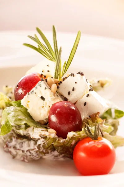 Salad with feta — Stock Photo, Image