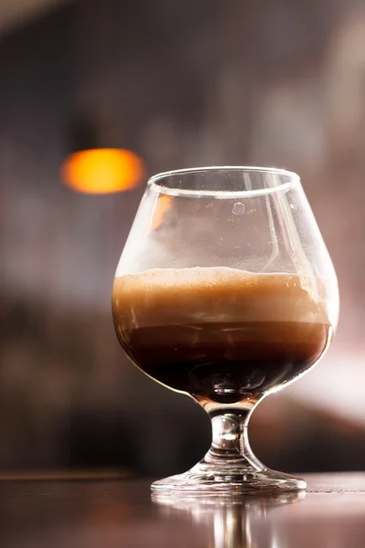 Cocktail with coffee — Stock Photo, Image