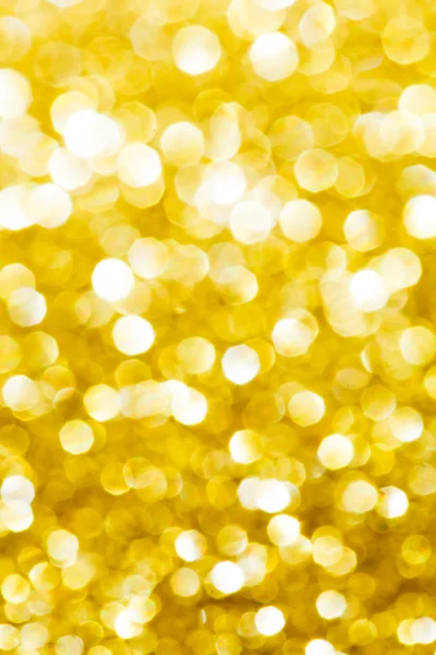 Abstract holidays golden lights on background — Stock Photo, Image