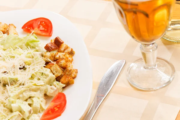 Cäsar-Salat — Stockfoto