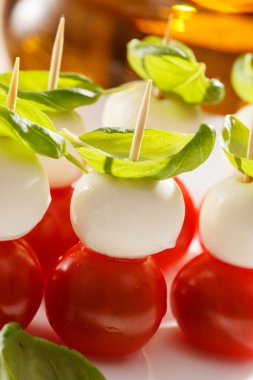 domates ve mozzarella