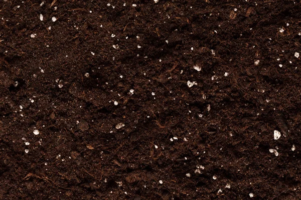 Soil on the white — Stock Photo, Image