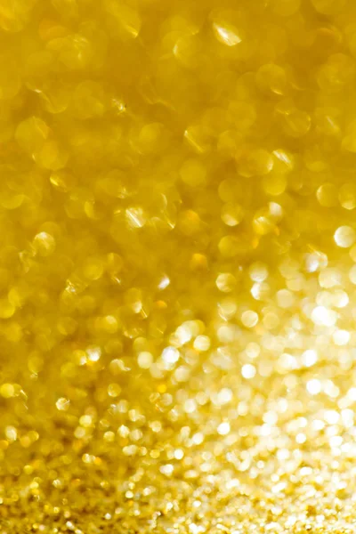 Férias luzes douradas — Fotografia de Stock