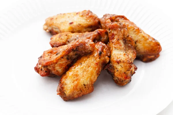 Alitas de pollo frito — Foto de Stock